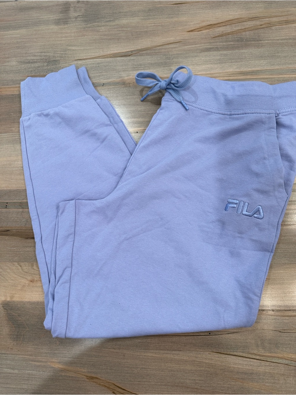 FILA Lavender Jogger Sweatpants with Drawstring